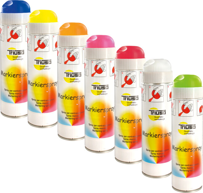 Signierspray leuchtblau