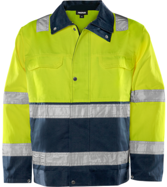 Fristads High Vis Jacke Kl. 3 4797 TH – Warnschutz-Gelb/Marine