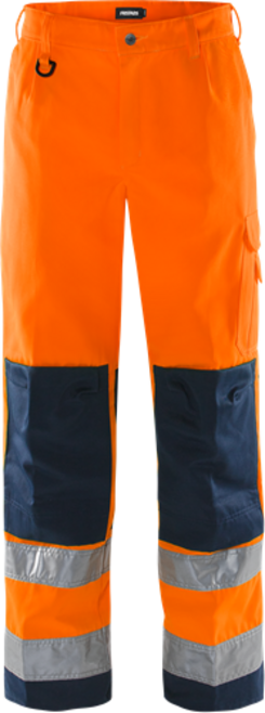 Fristads High Vis Hose Kl. 2 2001 TH – Warnschutz-Orange/Marine