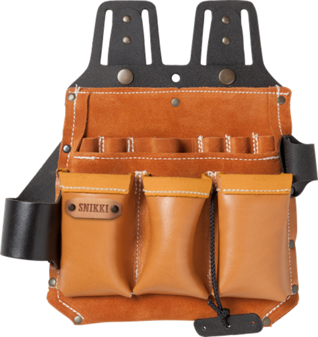 Fristads Snikki Werkzeughalter 9306 LTHR – Braun