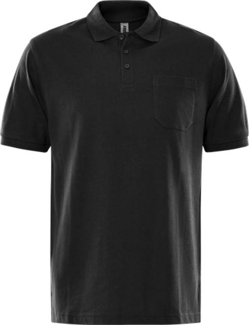 Fristads Acode Poloshirt 1721 PIQ – Schwarz
