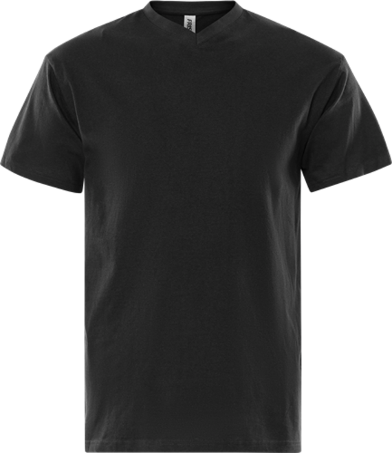 Fristads Acode T-Shirt mit V-Ausschnitt 1913 BSJ – Schwarz