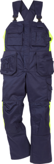 Fristads Flame Latzhose 0030 FLAM – Marineblau