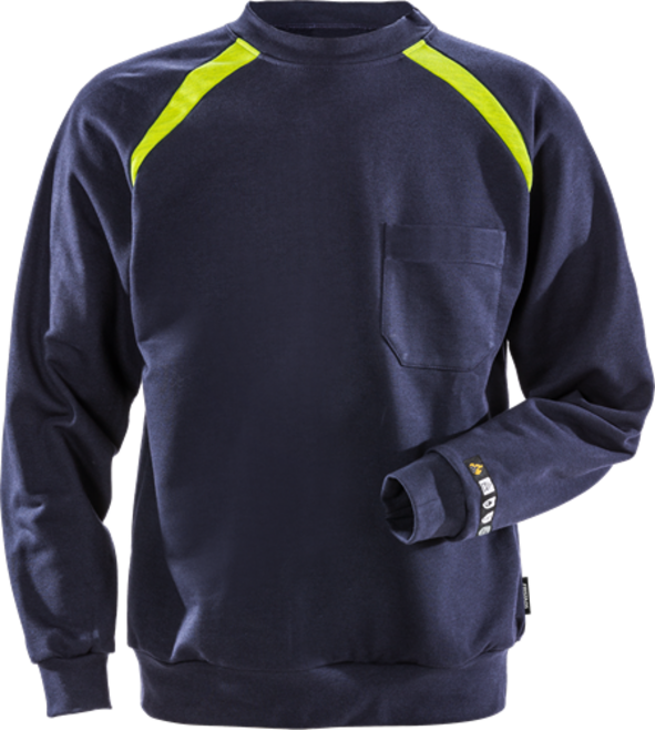 Fristads Flamestat Sweatshirt 984 SFLA – Marineblau