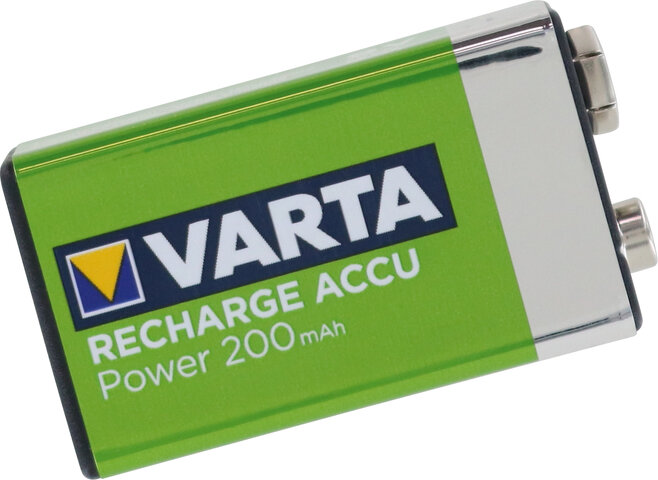 Akku 1x 9 V / 200 mAh