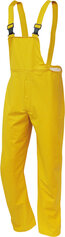 PU-Stretch-Regen-Latzhose gelb, 3XL