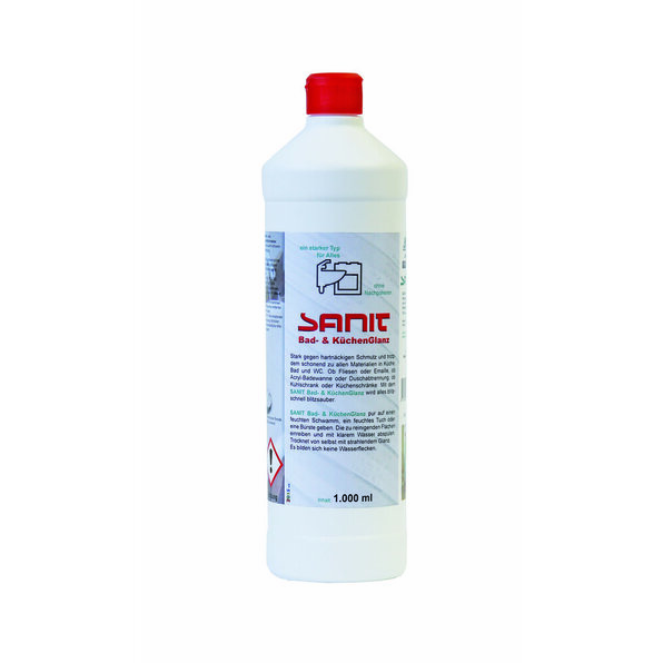 SANIT Bad- & KüchenGlanz 1000 ml Flasche