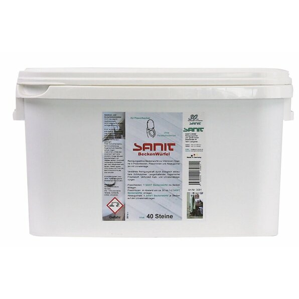 SANIT Beckenwürfel 40 Stück