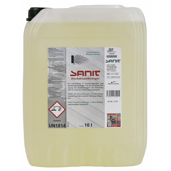 SANIT HochdruckReiniger 10 l Kanister