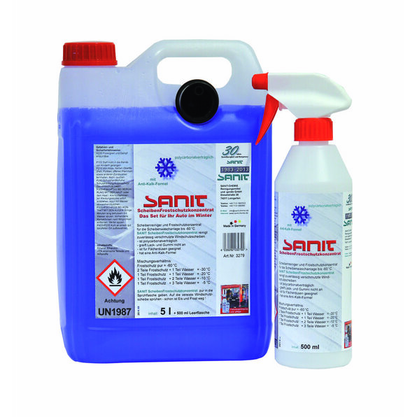 SANIT Scheibenfrostschutz Set -60°C