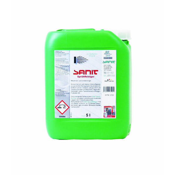 SANIT SprühReiniger 5 l Kanister