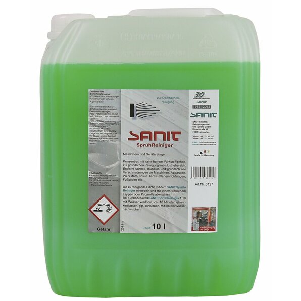 SANIT SprühReiniger 10 l Kanister