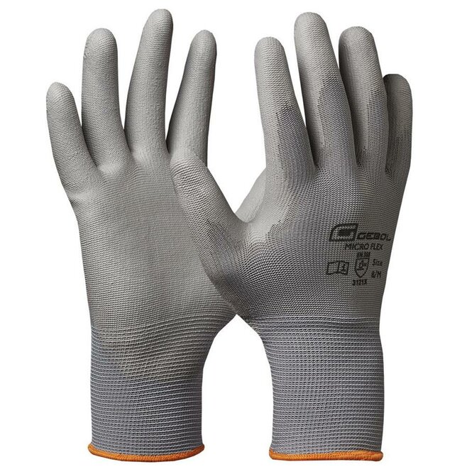 Handschuh "Nano Flex" grau