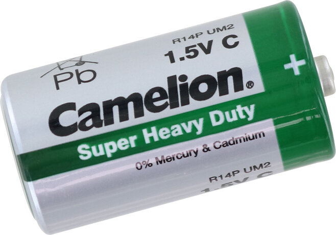 Super Heavy Duty Batterien 2x R14 (C) / 1,5 V