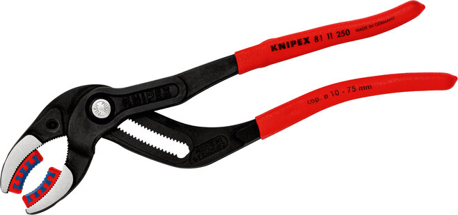 Siphon- und Connectorenzange "SpeedGrip" Zange, 250 mm, ø 10 - 75 mm