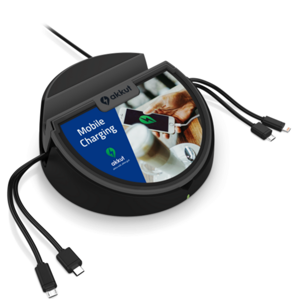Tischladestation BUTLER mit Handy-Ladekabel