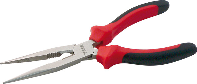 Flachrundzange mit Schneide