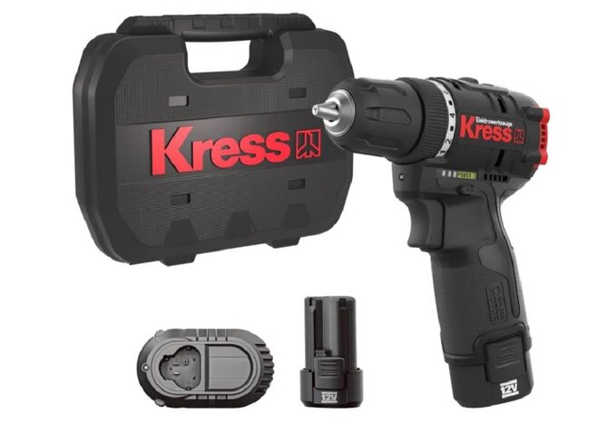 Kress KUA24 12V Bohrschrauber Set