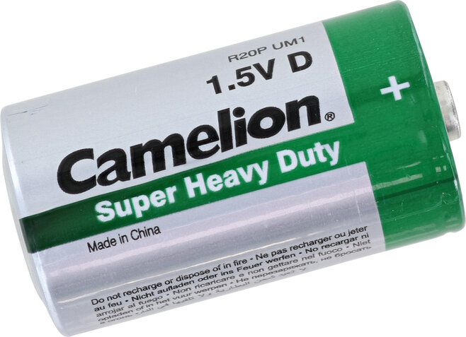 Super Heavy Duty Batterien 2x R20 (D) / 1,5 V