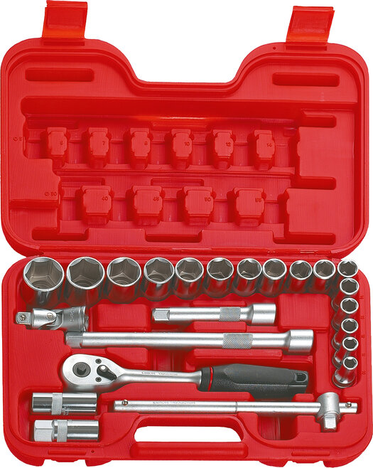Profi-Steckschlüssel-Satz 24-tlg. inkl. Koffer