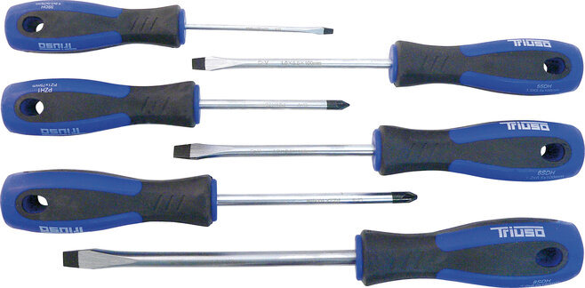 Schraubendreher-Sortiment 6-tlg.