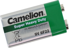 Super Heavy Duty Batterien 1x 6F22-BP1G / 9V