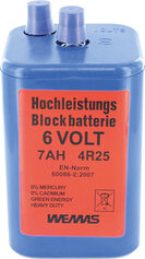 Blockbatterie 6 V