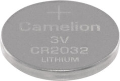 Lithium Knopfzelle 1x CR2032 / 3V / 220 mAh