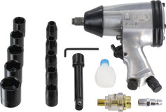 Druckluft-Schlagschraubersatz 16-tlg.